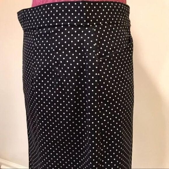 Bill Blass Jeans Polka Dot Pencil Skirt Size 12 - Picture 4 of 7